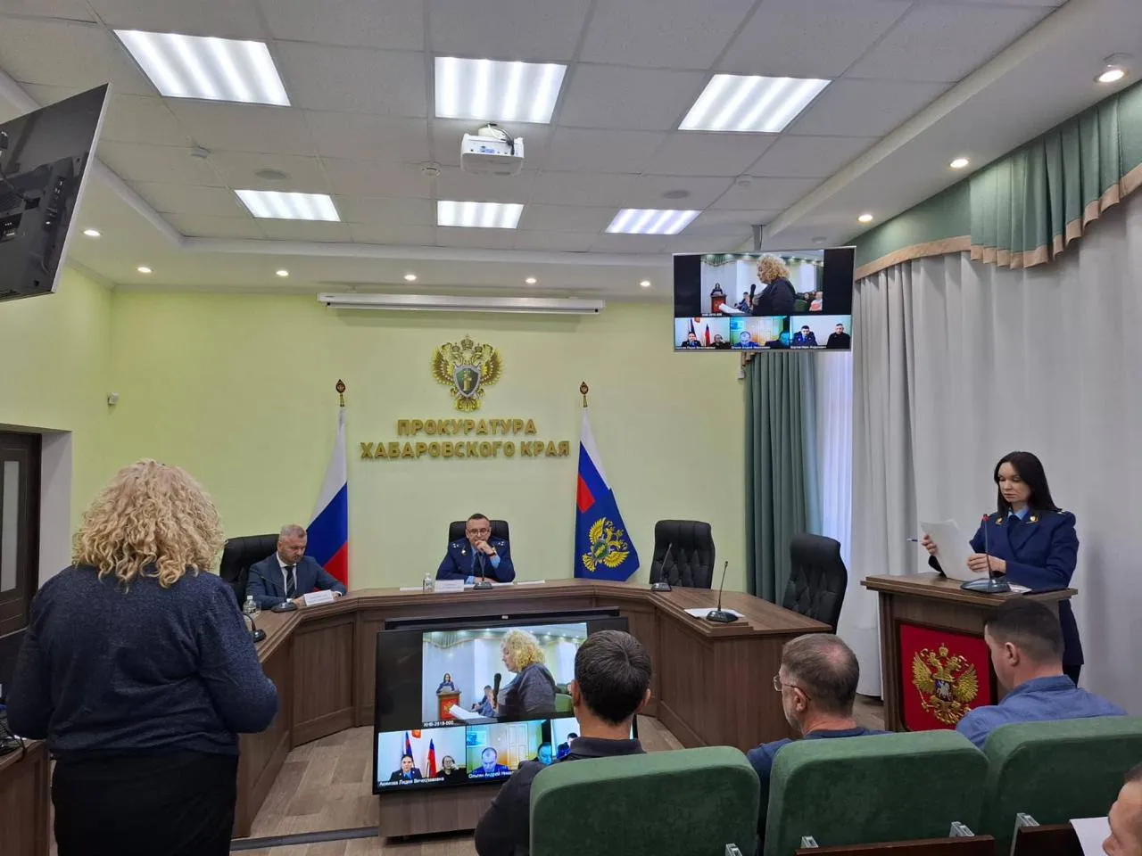 Члены Хабаровского регионального отделения приняли участие в Общественном совете по защите прав предпринимателей при прокуратуре Хабаровского края Члены Хабаровского регионального отделения приняли участие в Общественном совете по защите прав предпринимателей при прокуратуре Хабаровского края
