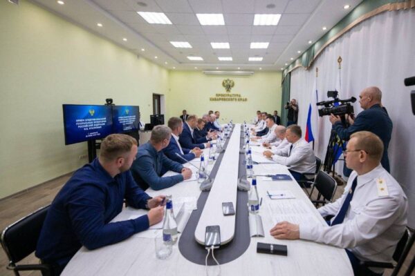Состоялся приём предпринимателей Хабаровского края Генеральным прокурором РФ Игорем Красновым