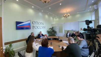 В Хабаровском региональном отделении «ОПОРЫ РОССИИ» прошла пресс-конференция, посвященная проведению Всероссийского конкурса по истории предпринимательства «Наследие выдающихся предпринимателей России»