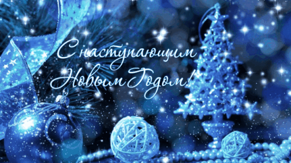 С наступающим Новым годом!